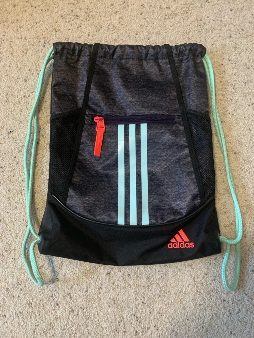 adidas Drawstring Backpack - Picture 1 of 3